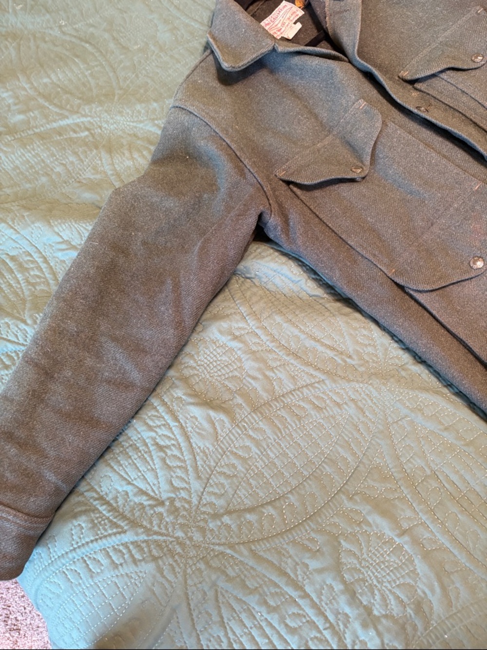 Vintage Filson mackinaw wool cruiser jacket - Picture 4 of 10